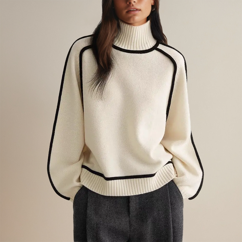 Soft Cashmere Turtleneck Jumper