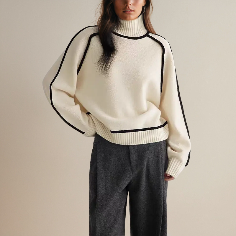 Soft Cashmere Turtleneck Jumper