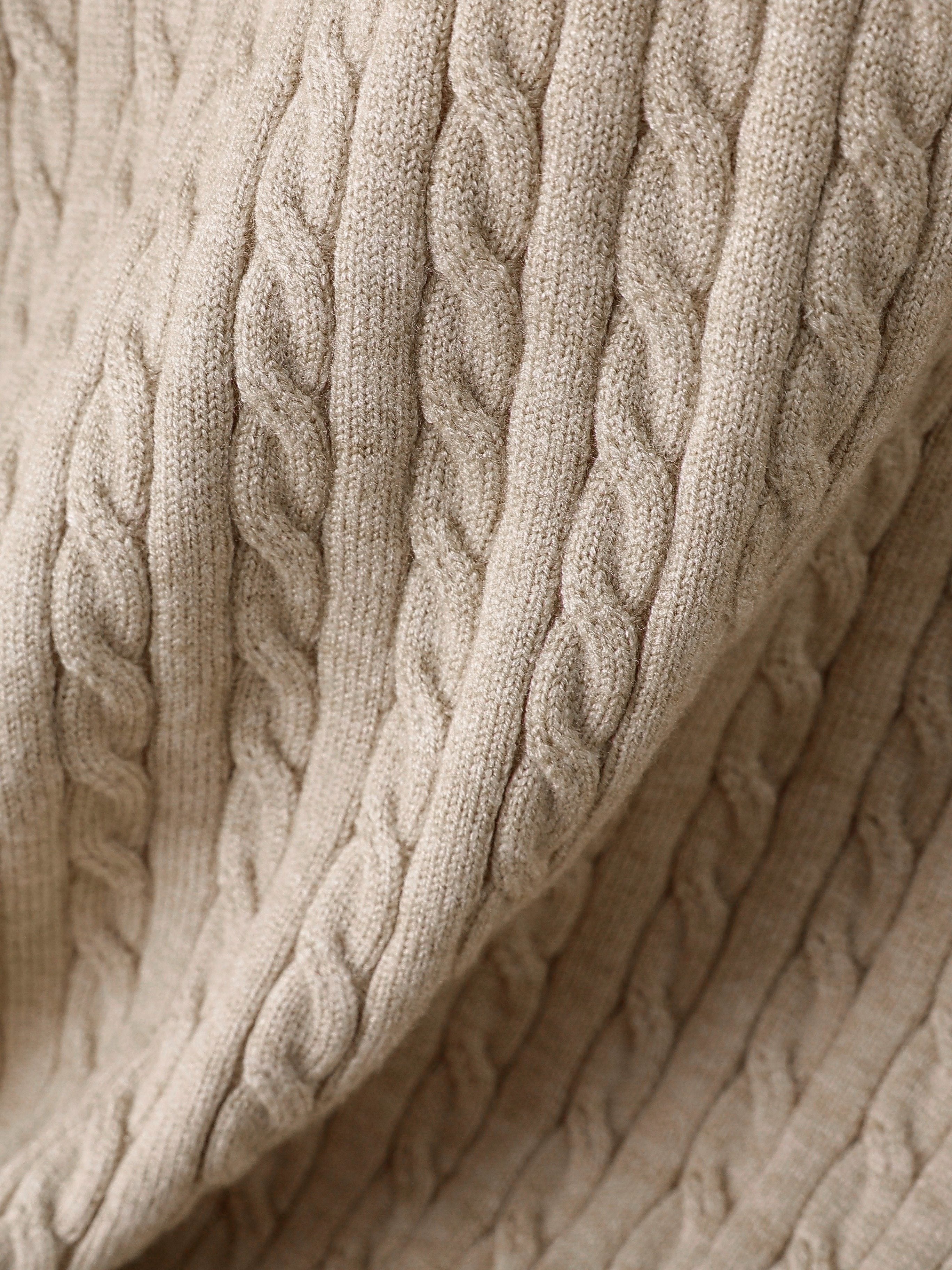 Ribbed Crew Knit Sweater