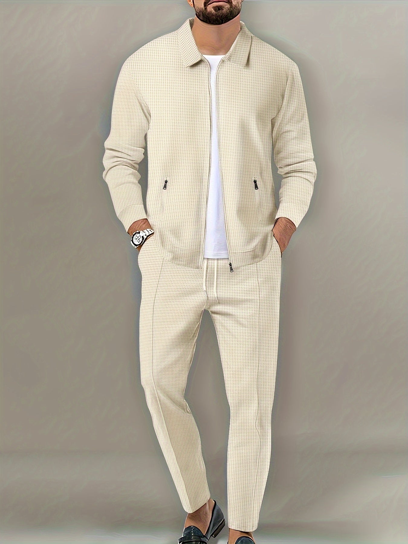 Tracksuit Set Casual Pants and Shirt