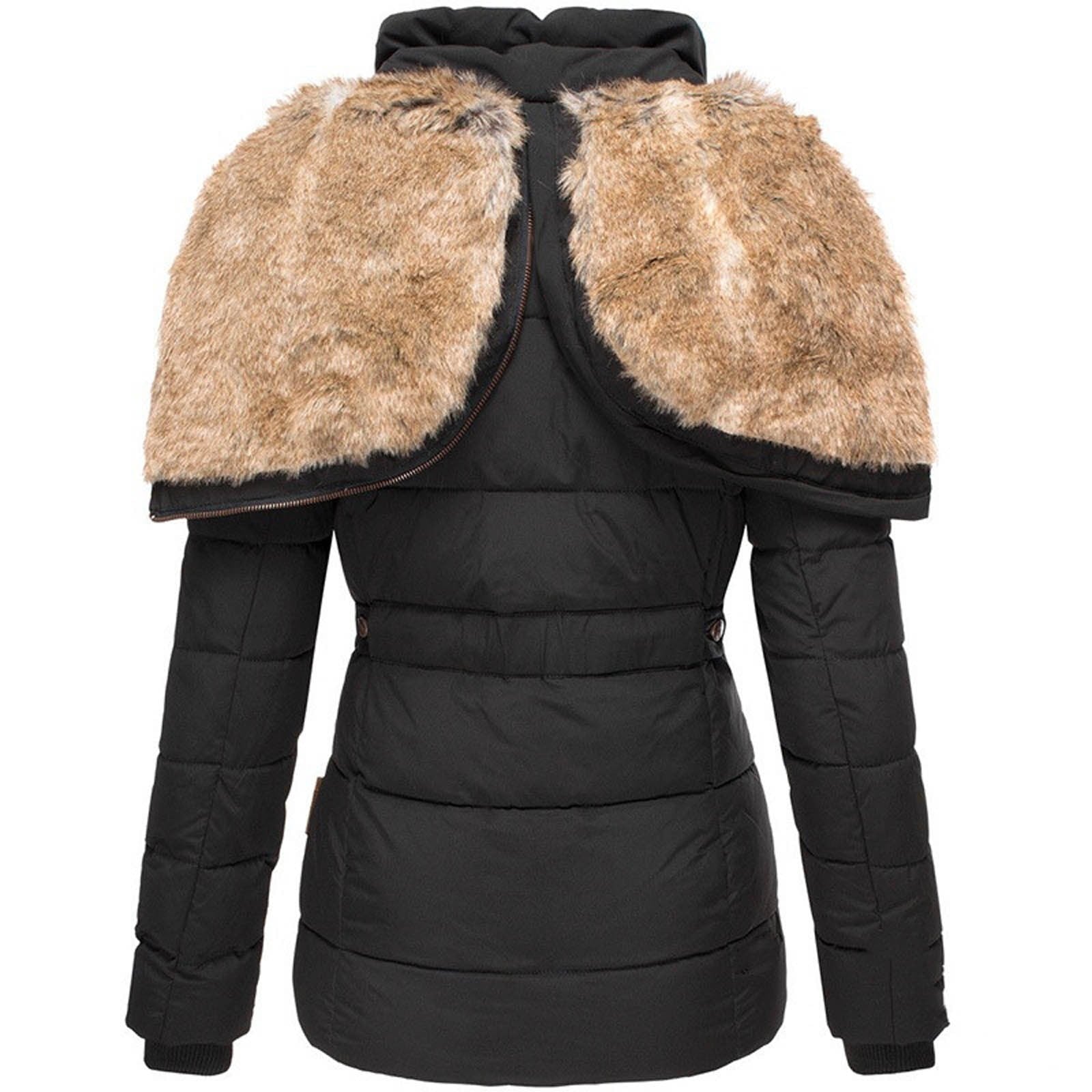 Winter Coat with Faux Fur