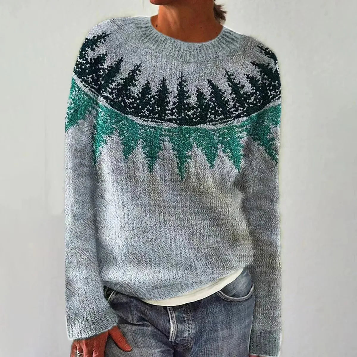 Wool Retro Sweater